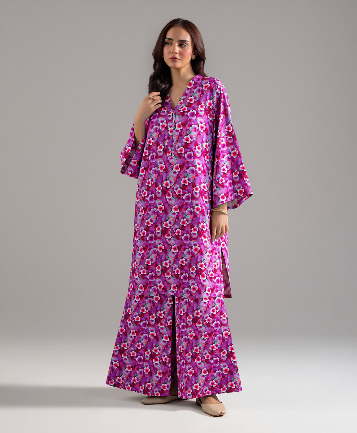2 Piece - Women’s Floral Printed
